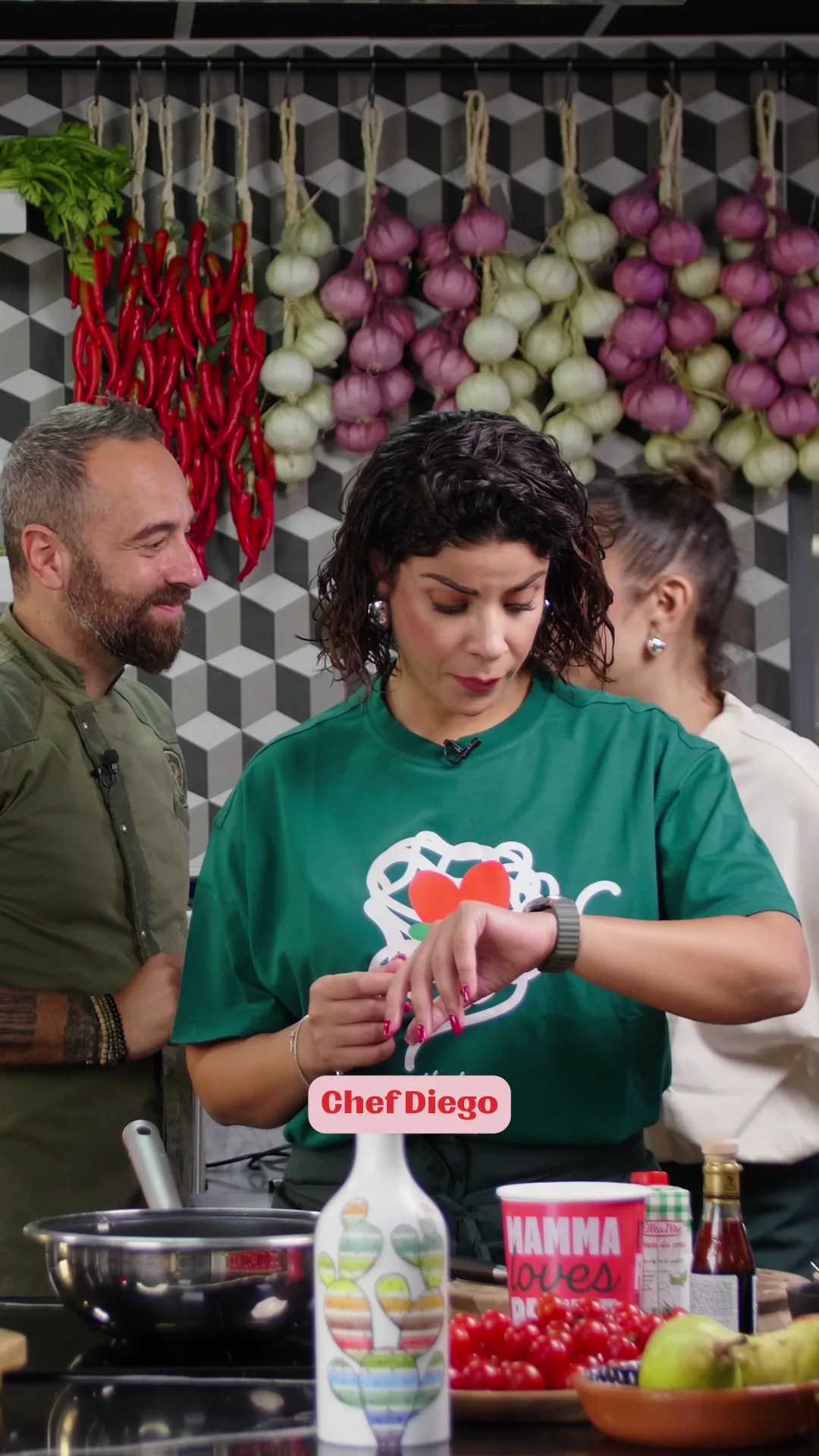 Moment partagé dans la cuisine Little Mamma
