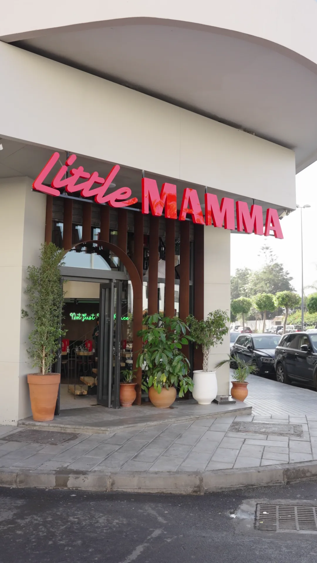 Façade du restaurant Little Mamma